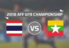Thailand vs Myanmar U16